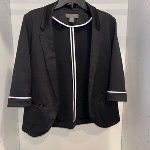 Suzy Shier Blazer w/ White Accents